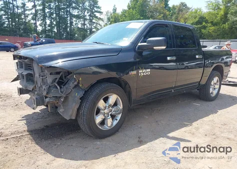 2016 Ram 1500 Lone Star из США, поврежденный, VIN 1C6RR6LT0GS233615